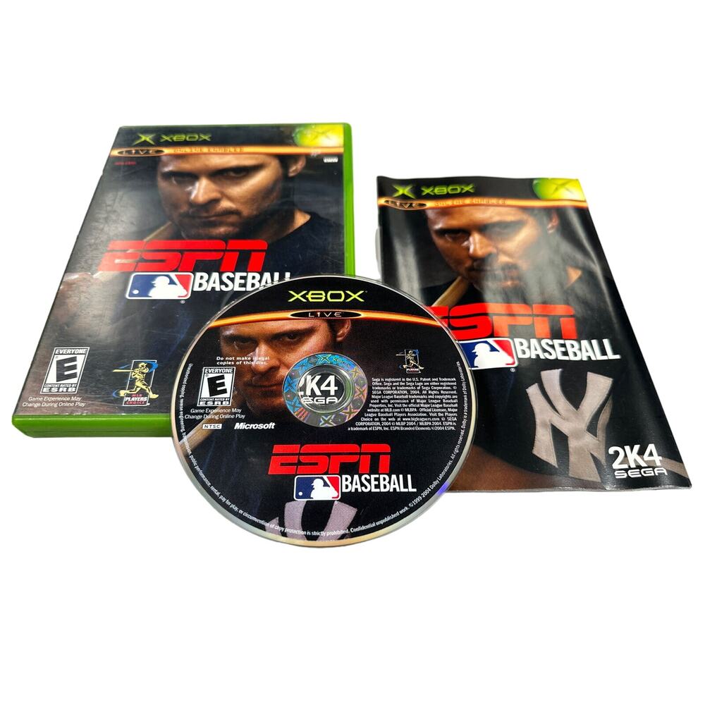 ESPN Baseball 2004 (Microsoft Xbox, 2004)